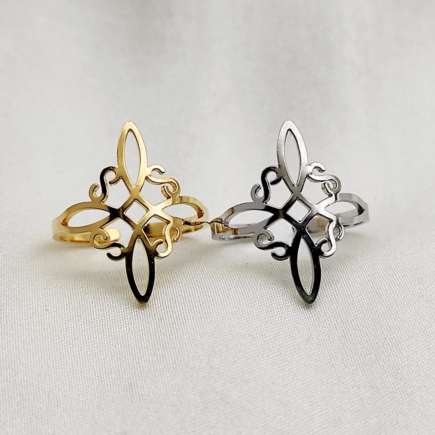 Bague Nœud de Sorcière - Amulette protectrice