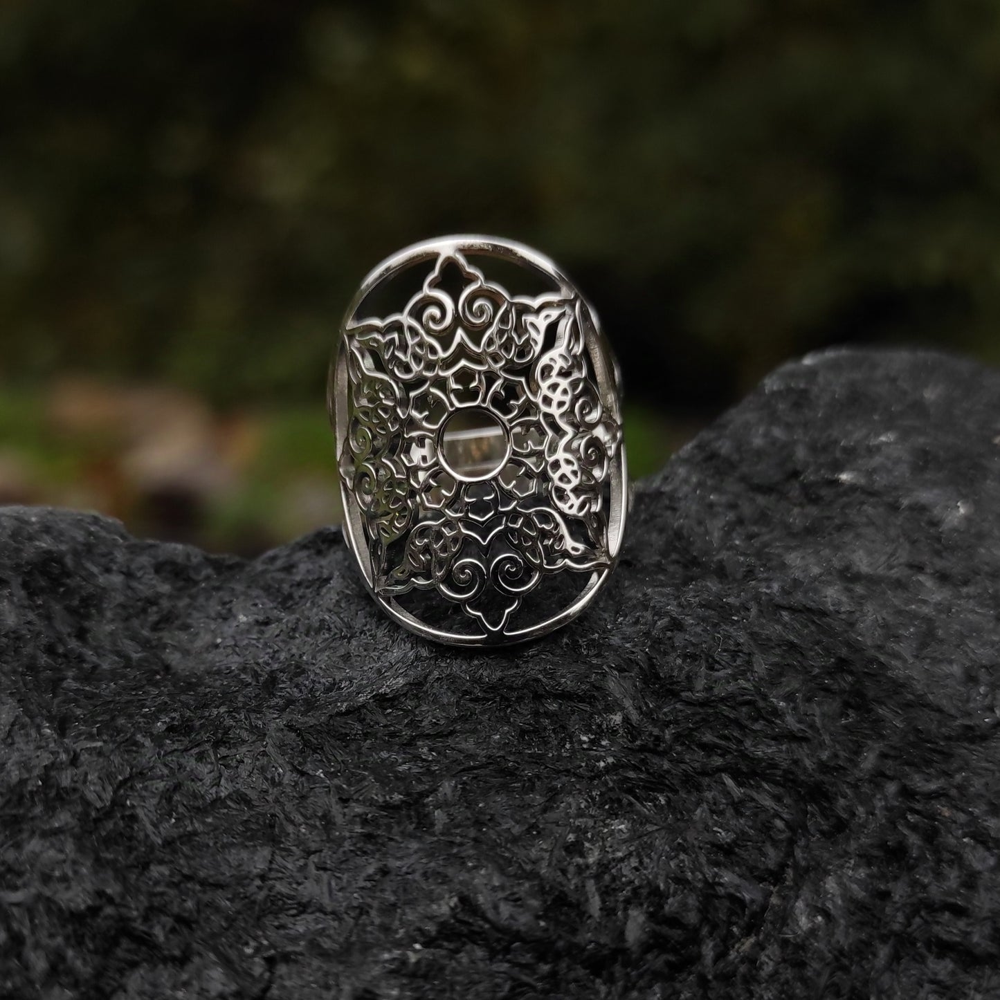 Bague florale