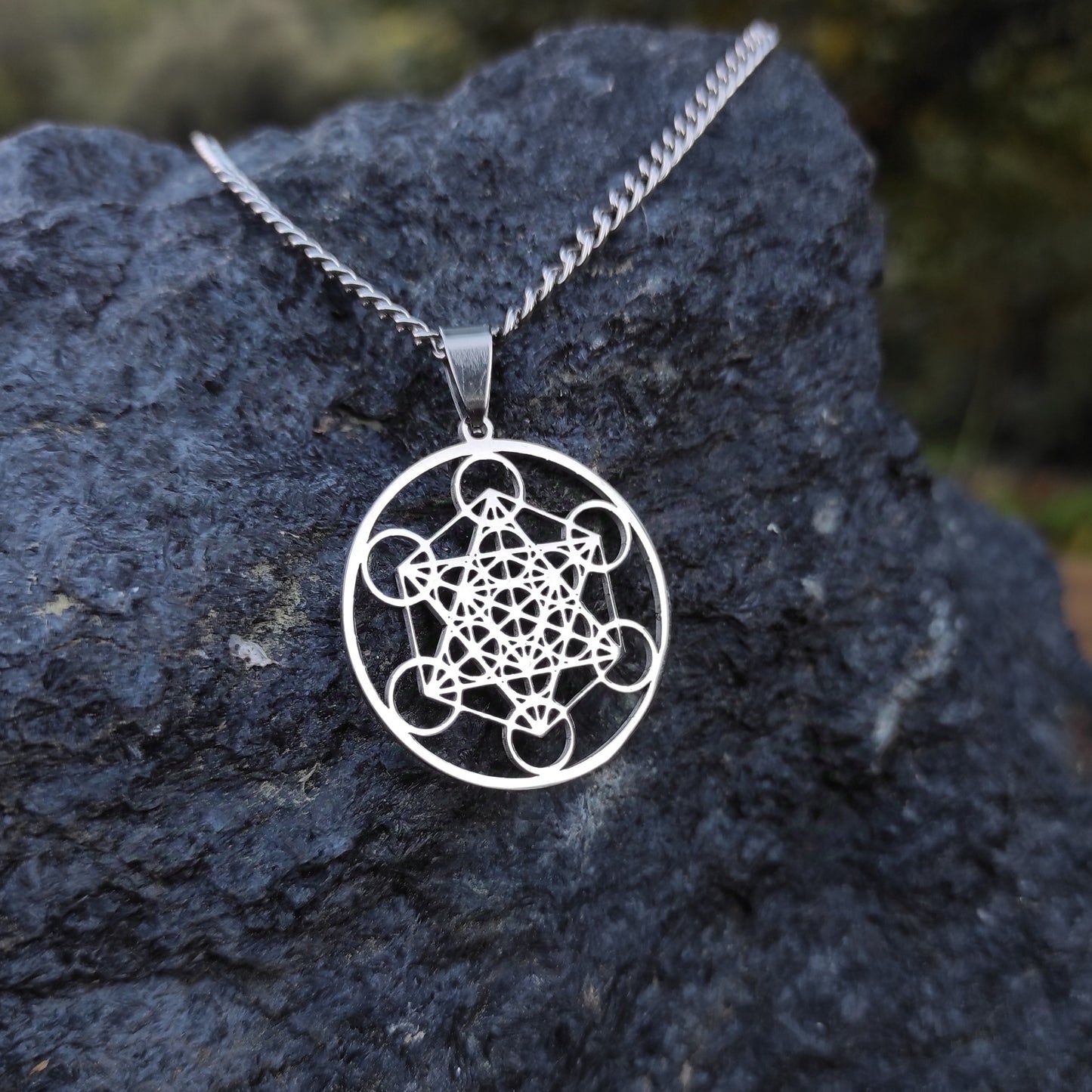 Collier seau de Metatron - symbole sacré - Géométrie sacrée