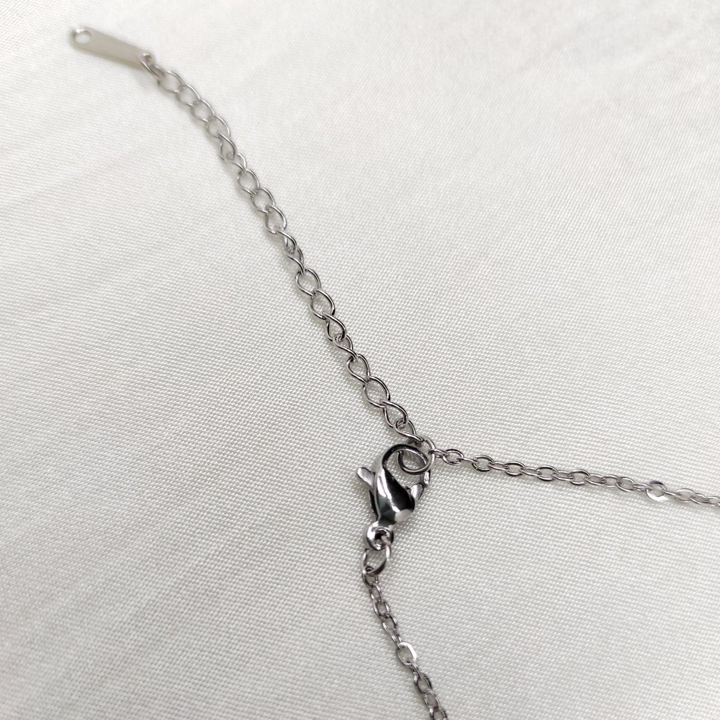 Collier chaîne lune et étoile