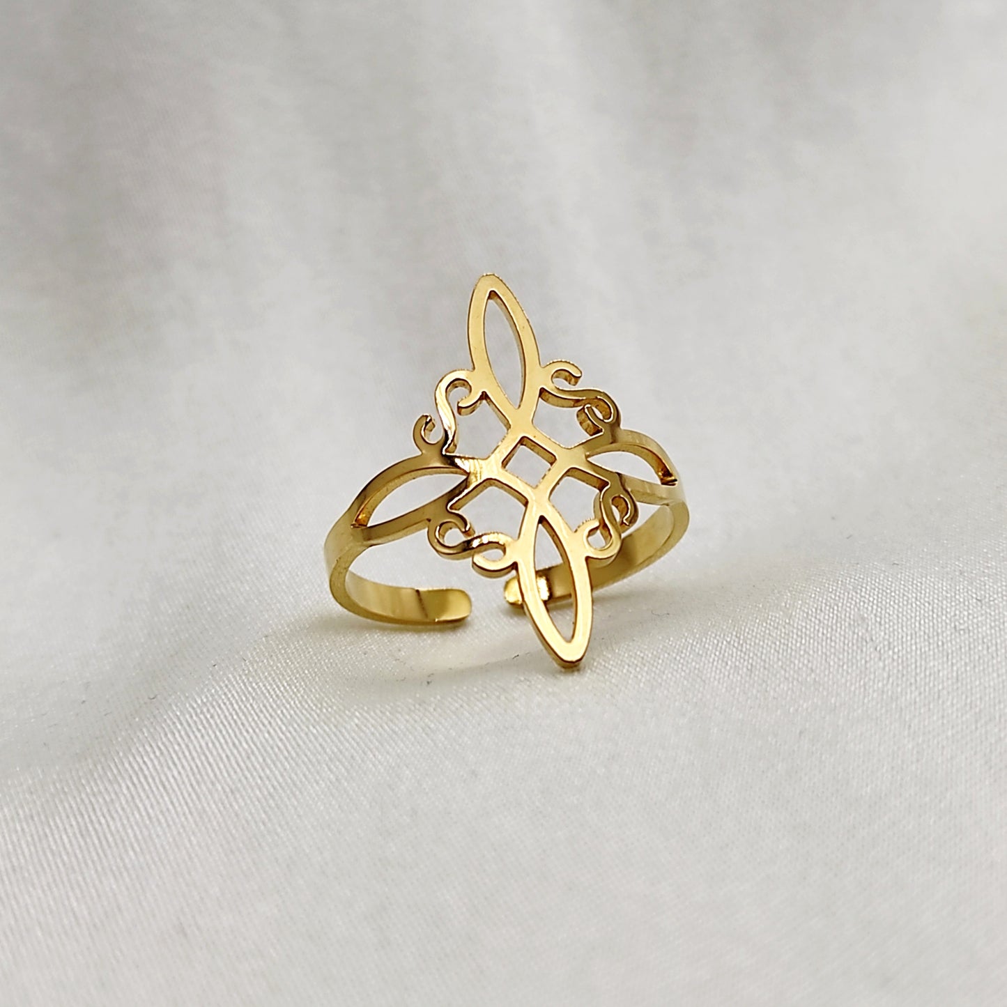 Bague Nœud de Sorcière - Amulette protectrice