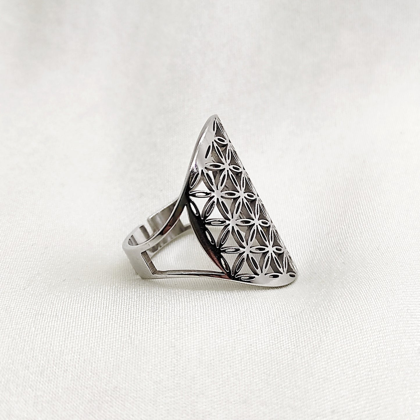Bague Fleur de Vie - Géométrie sacrée