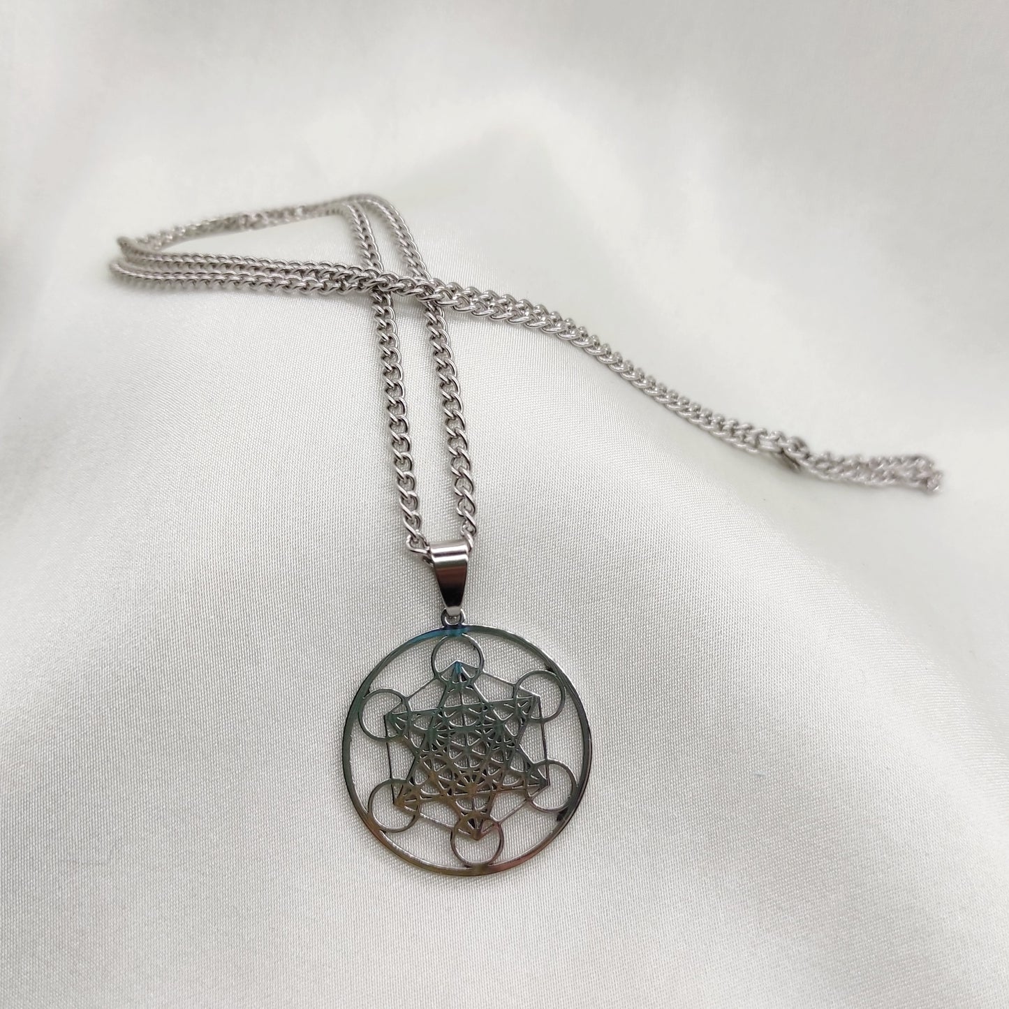 Collier seau de Metatron - symbole sacré - Géométrie sacrée
