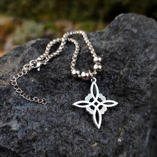 Bracelet nœud de sorcière - Amulette protectrice