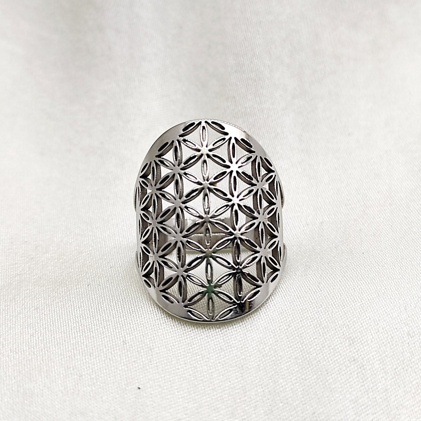 Bague Fleur de Vie - Géométrie sacrée