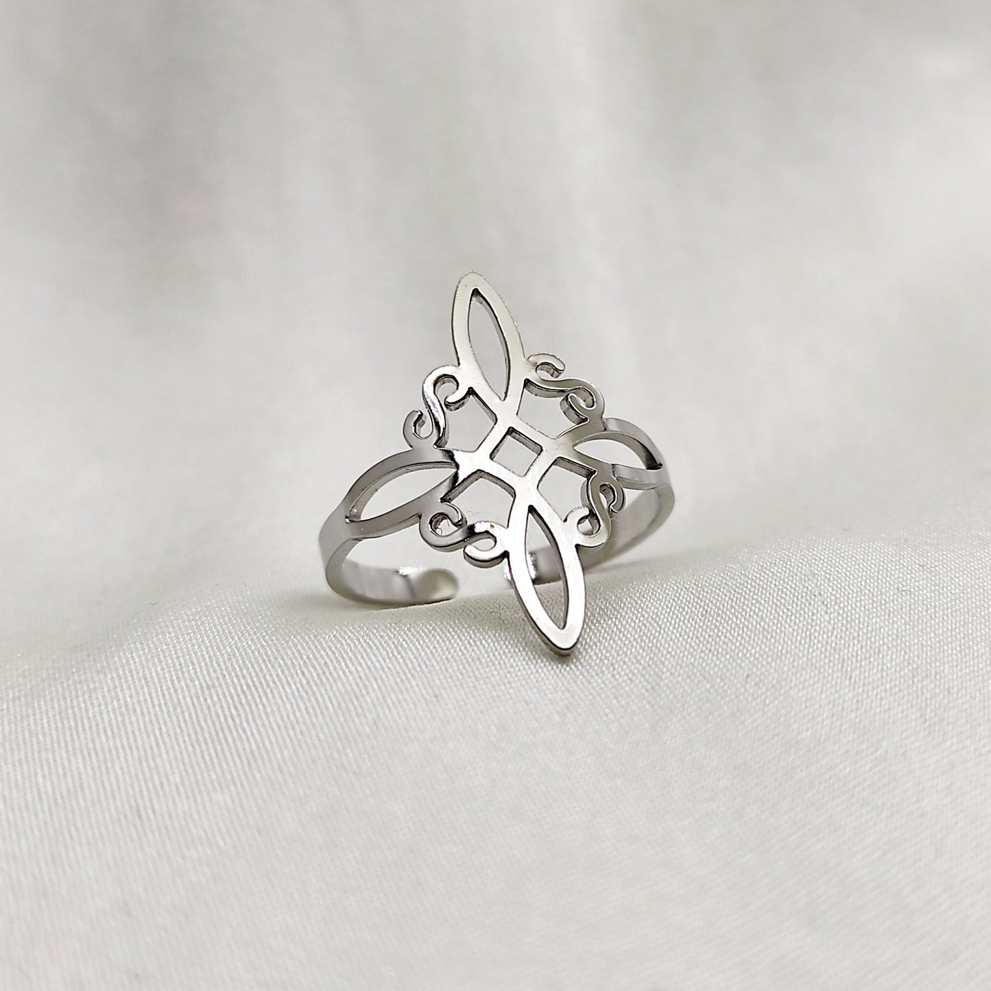 Bague Nœud de Sorcière - Amulette protectrice