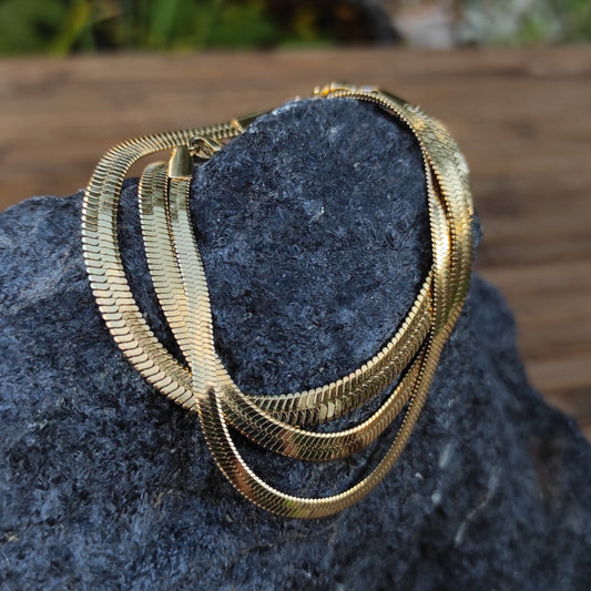 Bracelet - Chaîne Serpent  3MM 4MM 5MM